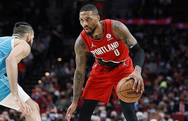 开拓者大胜乐透，利拉德三分球连续命中砍下+得分